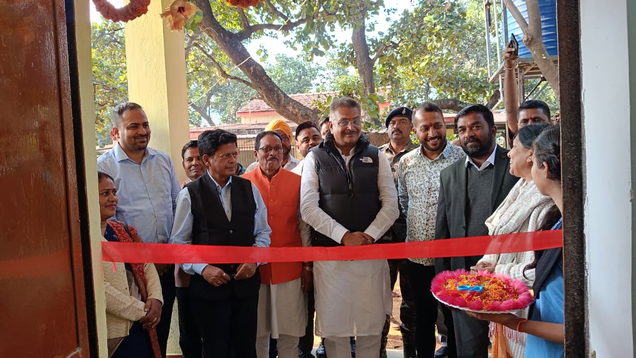 Inauguration of the library building